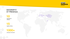 Smart Solutions HR-provider №1. We are part of Eclectic Talents Group. Geography of presence.